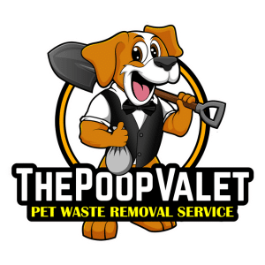 The Poop Valet Pet Waste Removal Service Logo